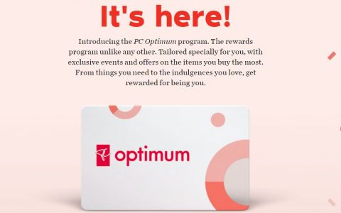 PC Optimum积分项目介绍及实用技巧