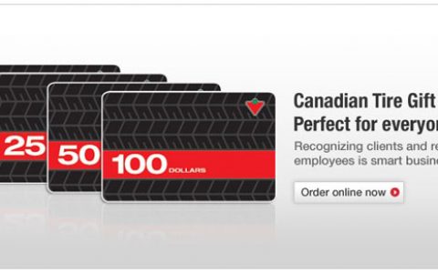 Canadian Tire礼品卡及积分项目上手