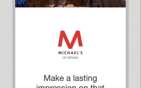 运通白金卡福利之 多伦多Michael’s餐饮credit体验