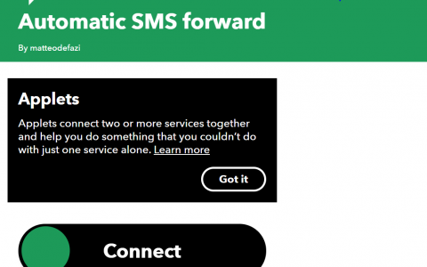 巧用IFTTT"解决"Public Mobile境外接收短信的问题