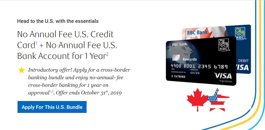 使用RBC Cross Border US Dollar Account给美国信用卡还款